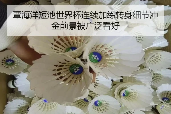 覃海洋短池世界杯连续加练转身细节冲金前景被广泛看好